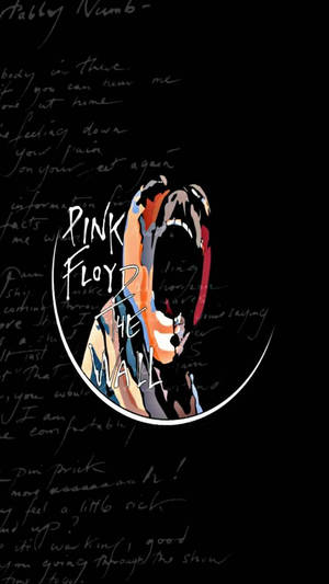 Pink Floyd 4K 迷墙抽象艺术黑色背景 — 抽象艺术 壁纸