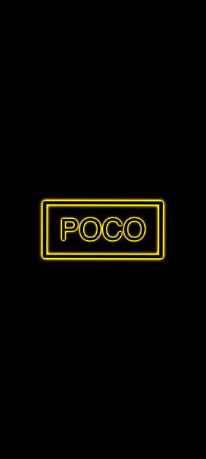 POCO X2 黄色字体 — Redmi A5 壁纸