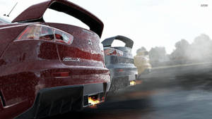 Project Cars 红色赛车剖面视角 — 赛车计划 壁纸
