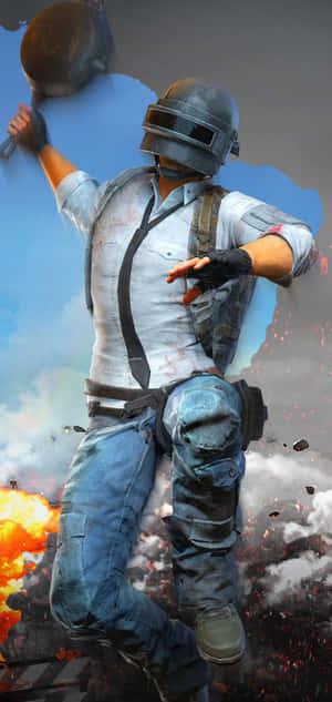 PUBG征服者平底锅 — 小米18 Pro Max 壁纸
