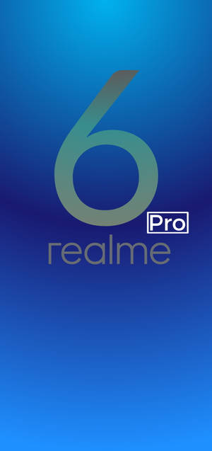 Realme 6 挖孔屏 — 蓝色 壁纸