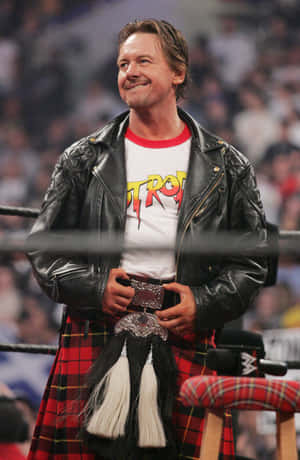 Roddy Piper 在 2005 年 WWE Wrestle Mania 期间 — 华为MatePad 11.5 (2025) 壁纸