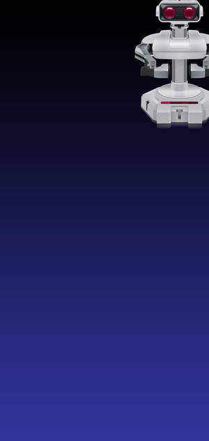 S10+蓝色渐变Droid壁纸 — iPhone 17 Pro Max 壁纸