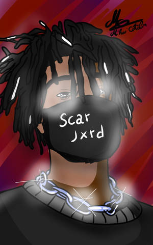 Scarlxrd 红色 粉丝艺术 壁纸 — Galaxy Tab S 壁纸