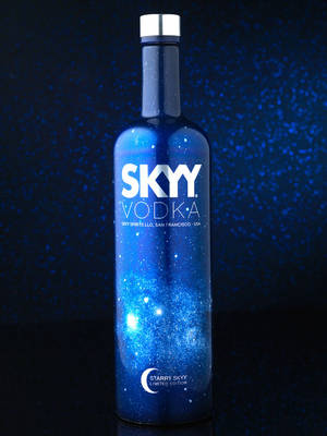 Skyy Vodka星空变体 — 深蓝 壁纸