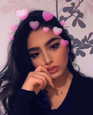 Snapchat 照片 — 氛围感女孩动图 壁纸