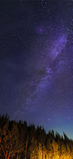 夜间背景 — iPhone Air 壁纸