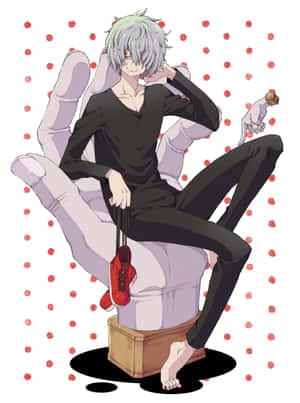 Tomura Shigaraki，动漫反派 — Galaxy Z TriFold 壁纸