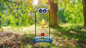 Torchic与Pokemon Go社区日活动标志 — 任天堂 壁纸