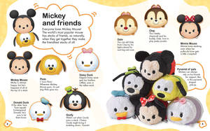 Tsum Tsum 米奇与朋友们壁纸 — 低饱和度 壁纸