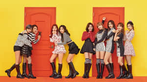 Twice K-pop乐队迷人时刻 — 两次 壁纸