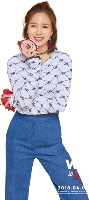 Twice 成员比心手势