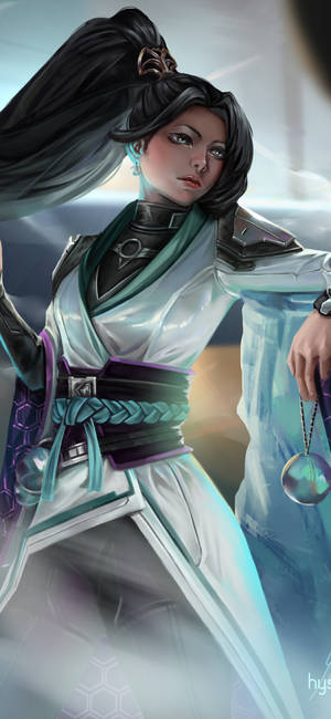 Valorant iPhone与Sage — Samsung S23 壁纸