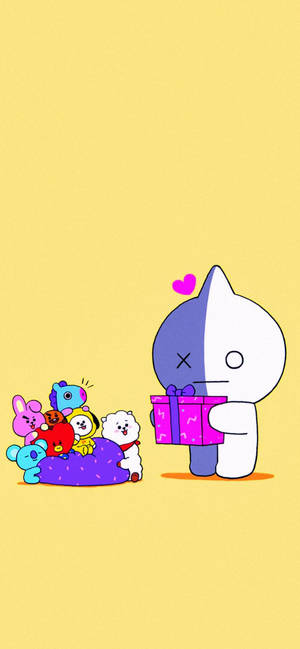 Van BT21礼物壁纸 — ROG Phone 9 FE 壁纸
