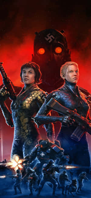 iPhone Xs Wolfenstein II 背景 — Realme 15T 壁纸