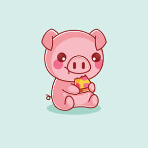可爱小猪图片 — iPad Pro M4 壁纸