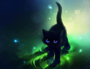动漫猫图片 — 动漫猫咪 壁纸