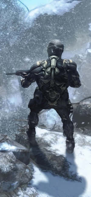 iPhone XS Max《Crysis Warhead》背景 — Tecno Pova 8 壁纸