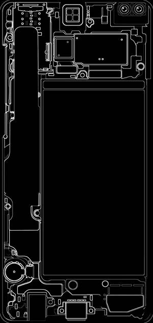 Galaxy S10 Plus黑白手机壁纸 — iPhone 13 Pro 壁纸