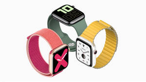 三款不同的苹果手表壁纸 — Apple Watch 壁纸