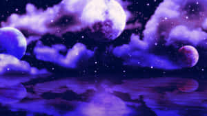 与Midnight一同翱翔夜空 — 夜空 GIF 壁纸