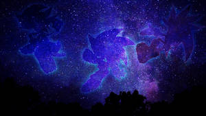1920x1080 星空下的刺猬