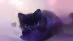 动漫猫图片 — 卡通猫 壁纸