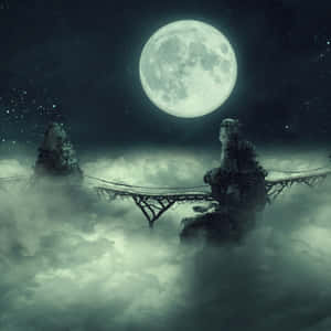 暗夜天空背景