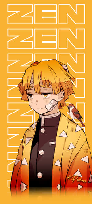 Zenitsu Phone — Infinix Note 50 Pro 壁纸