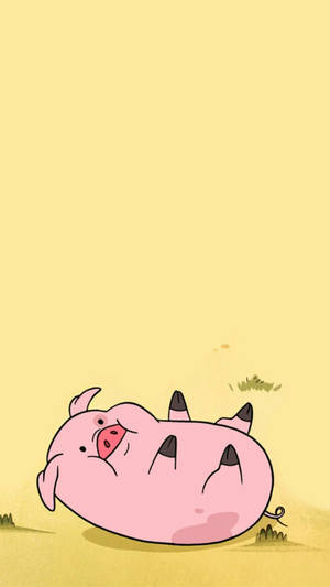 倒立 Waddles — 9:16 壁纸