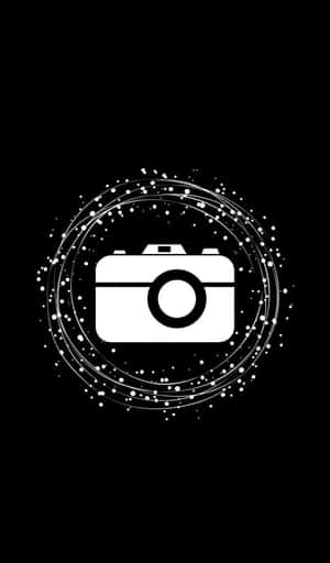 Instagram黑色背景 — Galaxy Tab A 壁纸