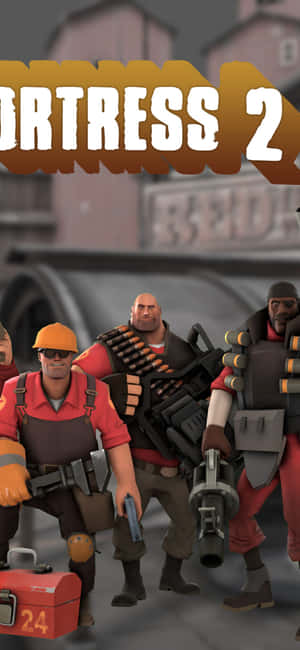 iPhone Xs Team Fortress 2 背景 — 银河A 壁纸