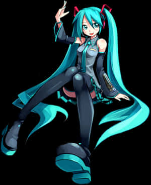 初音未来PNG，PNG下载 - 初音未来透明PNG