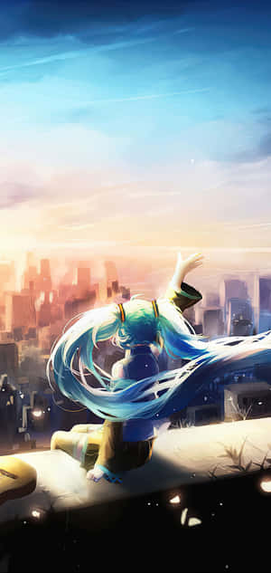 初音未来 手机 — Oppo Find X8s 壁纸