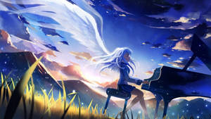 动漫人物 Angel Beats! 壁纸 — 动漫角色 壁纸