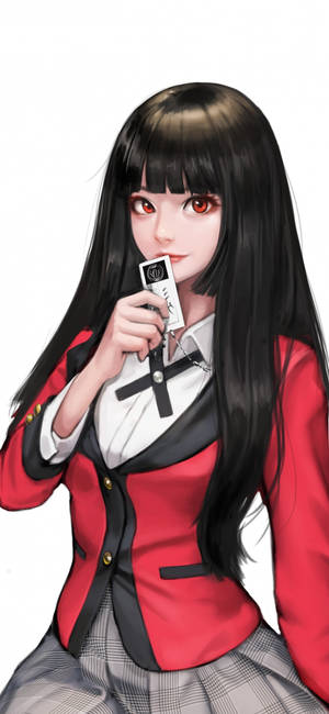 动漫女孩蛇喰梦子壁纸 — iPhone 11 Pro 壁纸