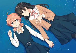 动漫百合星座艺术壁纸