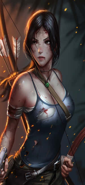 iPhone X《Shadow of the Tomb Raider》背景 — Redmi Note 15 壁纸
