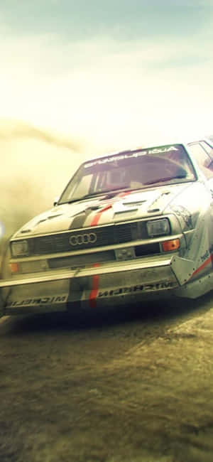 iPhone Xs Dirt Rally 背景 — Redmi Note 17 壁纸