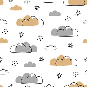 卡通天空背景 — iPad 第十代 壁纸