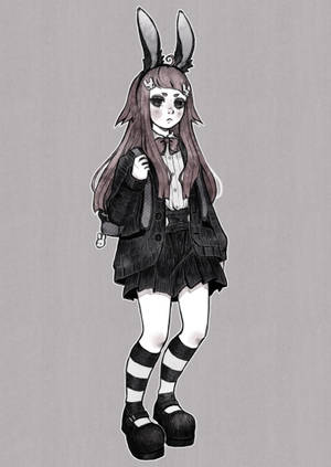另类美学少女朋克卡通 — 另类美学 壁纸
