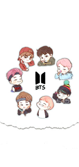 可爱BTS锁屏 — iPhone 15 壁纸