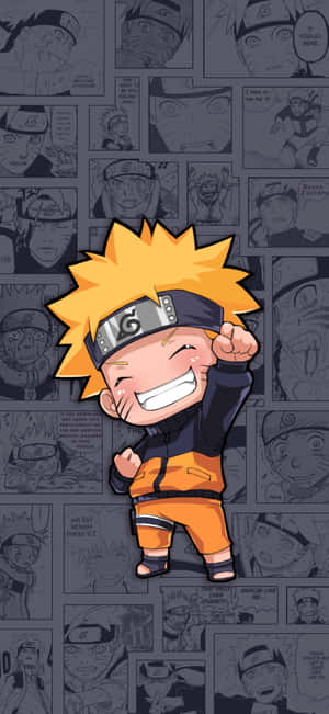 Naruto Chibi — Vivo X300 E 壁纸