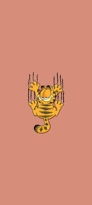 可爱美学卡通加菲猫 — POCO C71 壁纸