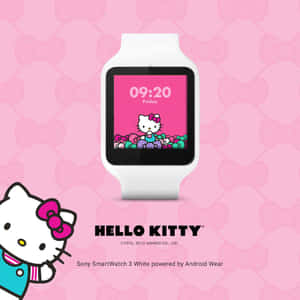 可爱苹果手表表盘Hello Kitty