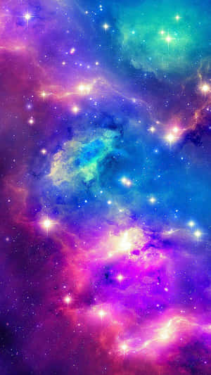 可爱粉彩星系 — 可爱星系 壁纸