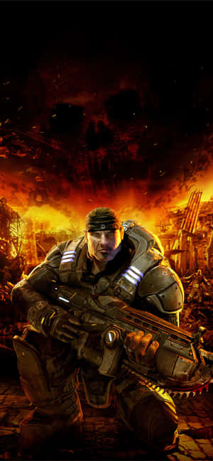 iPhone XS Gears of War 5 壁纸 — Realme C85 壁纸