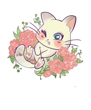 动漫猫咪图片 — 卡通猫 壁纸