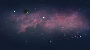 唯美星空太空笔记本壁纸
