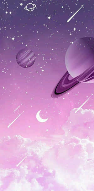 粉紫色星系